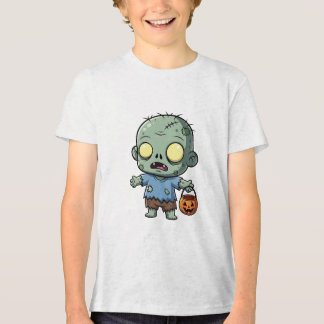 Zombie Halloween T-Shirt - Pumpkin