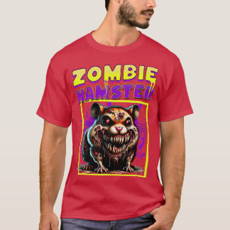 Zombie Hamster roligt T Shirt