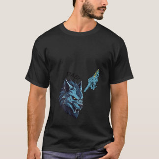 Zombie Hand Dab på en varulv Funny Halloween V Ne T Shirt