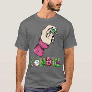 Zombie Hand med ögonboll T Shirt
