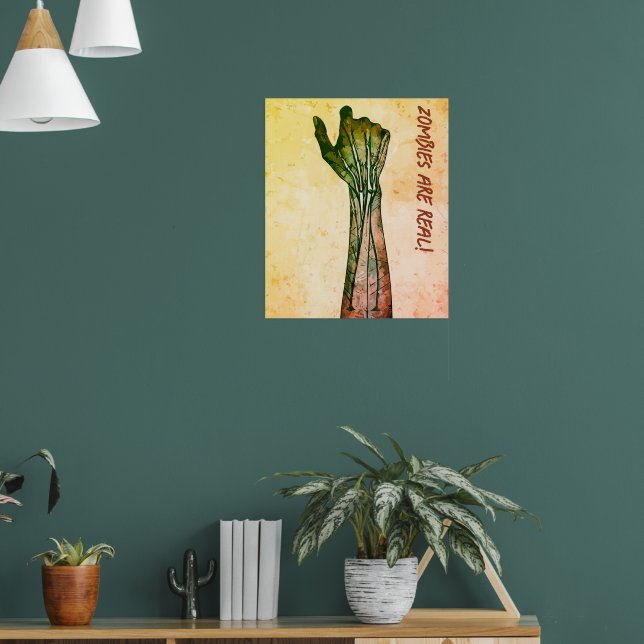 Zombie Hand Poster (Vardagsrum 1)