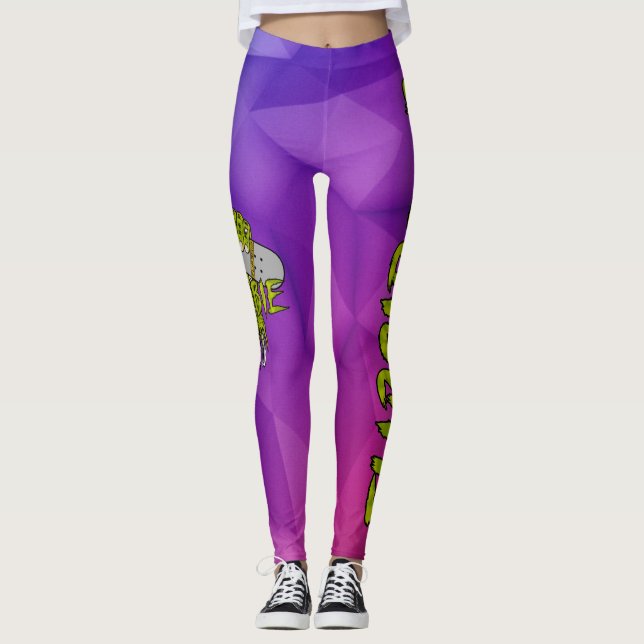 Zombie Hand SKT Leggings (Framsida)