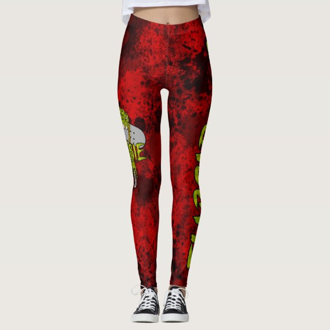 Zombie Hand SKT Leggings (Framsida)
