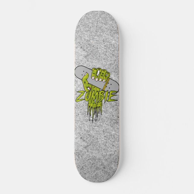 Zombie Hand SKT Mini Skateboard Bräda 18,5 Cm (Framsida)