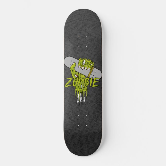 Zombie Hand SKT Mini Skateboard Bräda 18,5 Cm (Framsida)