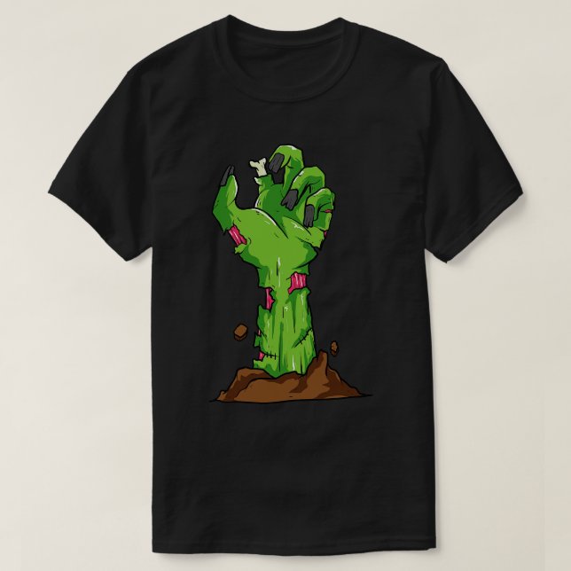 Zombie Hand T Shirt (Design framsida)