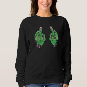 Zombie händer mellanspets Premium T Shirt