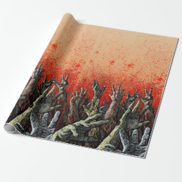 Zombie Händer Wrapping Papprare Presentpapper