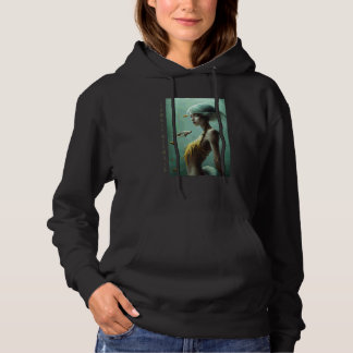 Zombie Havfrue 1 Odöd Skräck Gothic Mörk Fantasy T Shirt
