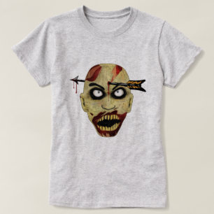 Zombie Head Dead T Shirt