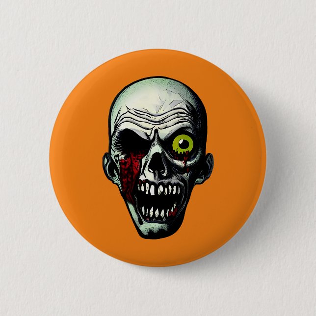 Zombie Head Knapp (Framsida)