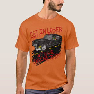 Zombie Hearse blir förlorare vi har hjärnor att ät T Shirt