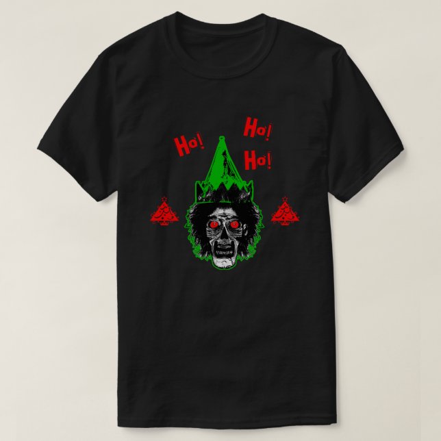Zombie! Ho! Ho! STIL 2 T Shirt (Design framsida)
