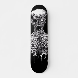 Zombie Horror Deck Art Mini Skateboard Bräda 18,5 Cm