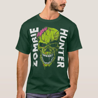 Zombie Hunter Halloween Apparel Funny Halloween T Shirt