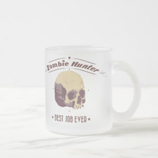 Zombie Hunter Mug Frostad Glasmugg