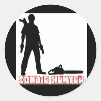 Zombie-Hunter Runt Klistermärke