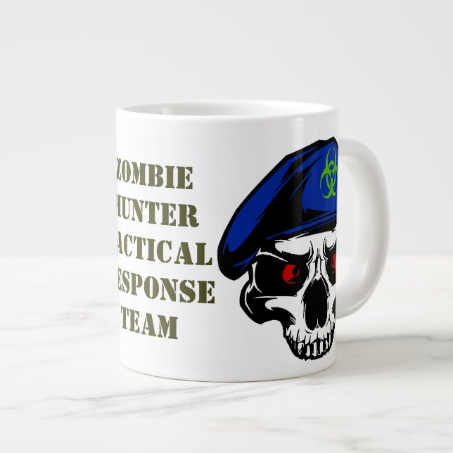 Zombie Hunter Tactical Response Team Mugg Jumbo Mugg (Framsida höger)