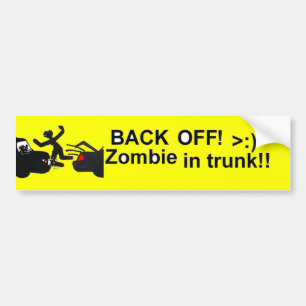 Zombie i stam bildekal