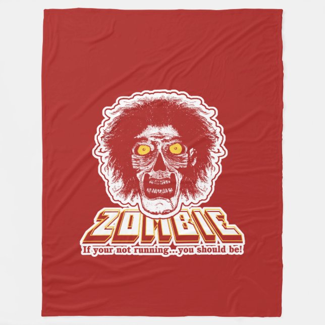 ZOMBIE if your not running you should be Red Fleecefilt (Framsidan)