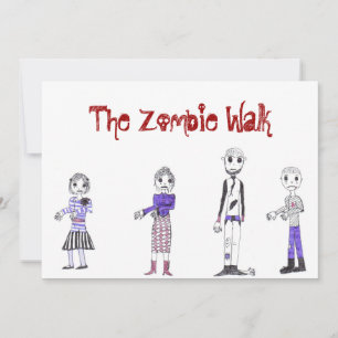 Zombie inbjudan... inbjudningar