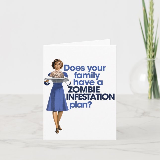 Zombie-introduktionsplan Kort (Framsida)