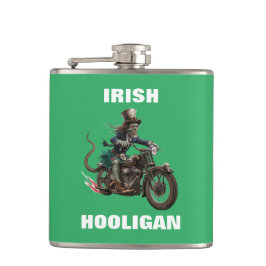 Zombie Irish Hooligan Flask Fickplunta