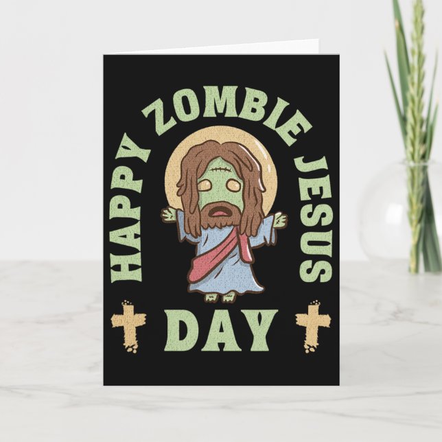 Zombie Jesus-dagen  Kort (Framsida)