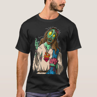 Zombie Jesus Halloween T Shirt