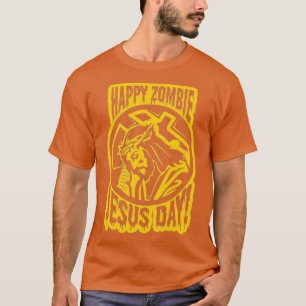 zombie jesus-konstverk t shirt