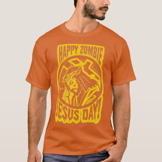 zombie jesus-konstverk t shirt
