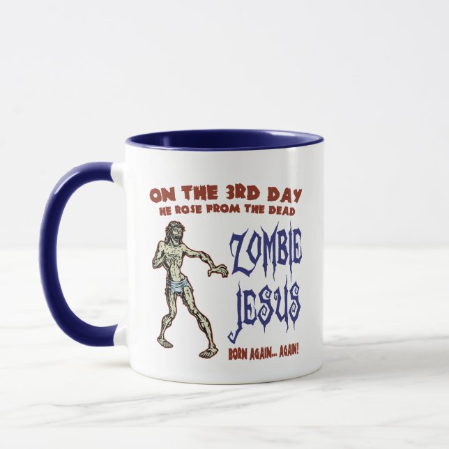Zombie Jesus Mugg (Vänster)