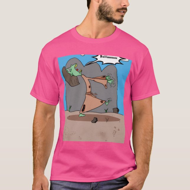 Zombie Jesus - Påsk T Shirt (Framsida)