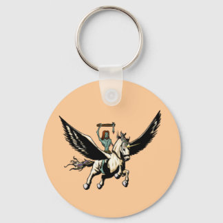 Zombie Jesus Rides igen Nyckelring