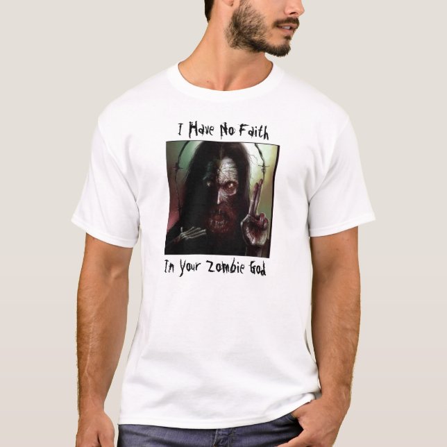 Zombie Jesus Tee Shirt (Framsida)