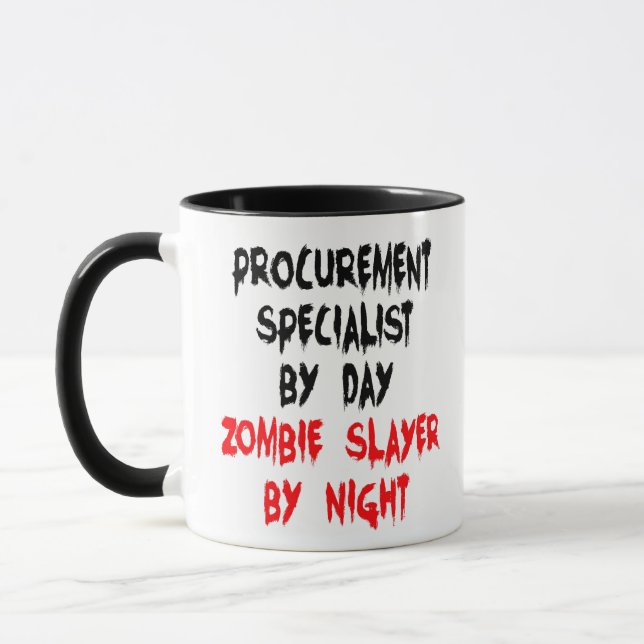 Zombie Joke, specialist på upphandling Mugg (Vänster)