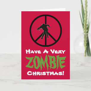 ZOMBIE julklapp Helgkort