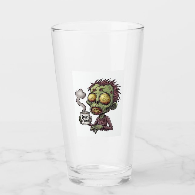 Zombie kaffetid glaskopp (Framsida)