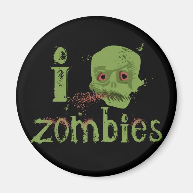 Zombie Kärlek Magnet (Framsidan)