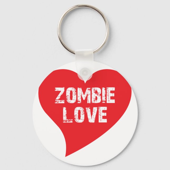 Zombie Kärlek Nyckelring (Framsida)