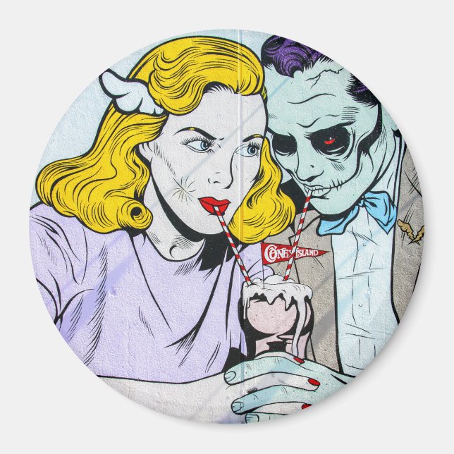 zombie kärlek skaka magnet (Framsidan)