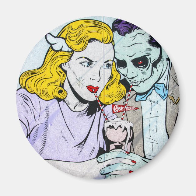 zombie kärlek skaka magnet (Framsidan)