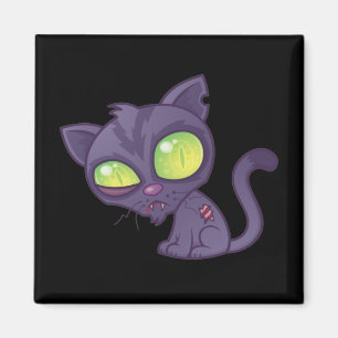 Zombie Kattunge Magnet