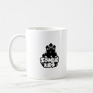Zombie Kids Haunted House Kaffemugg