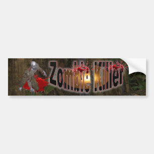 Zombie Killer #2 Bumper Sticker Bildekal