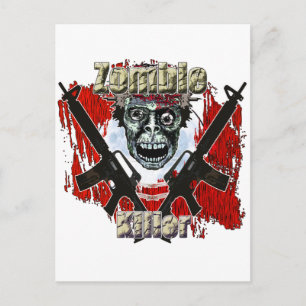 Zombie Killer 4 Vykort