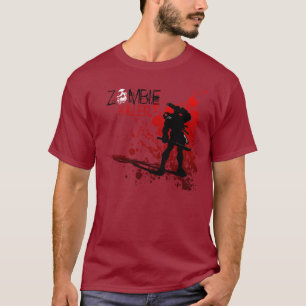 Zombie KILLER - blodstänk T Shirt