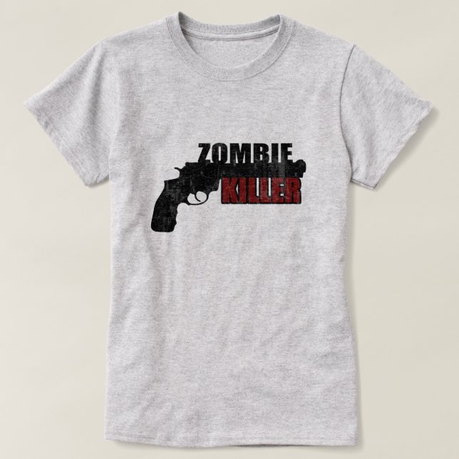 Zombie Killer T-shirt (Design framsida)