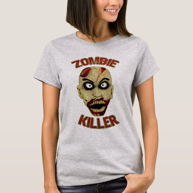 Zombie Killer T Shirt (Framsida)
