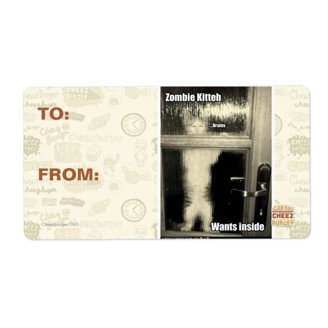 Zombie Kitteh Fraktsedel (Framsidan)